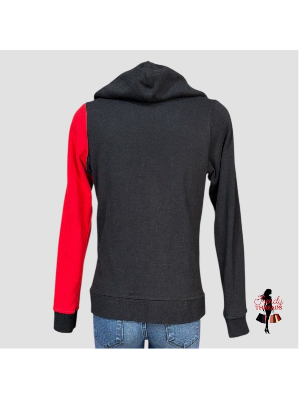 DC Comics Batman Harley Quinn Joker Cosplay Zip Reversible Hoodie Large Unisex - Picture 8 of 12